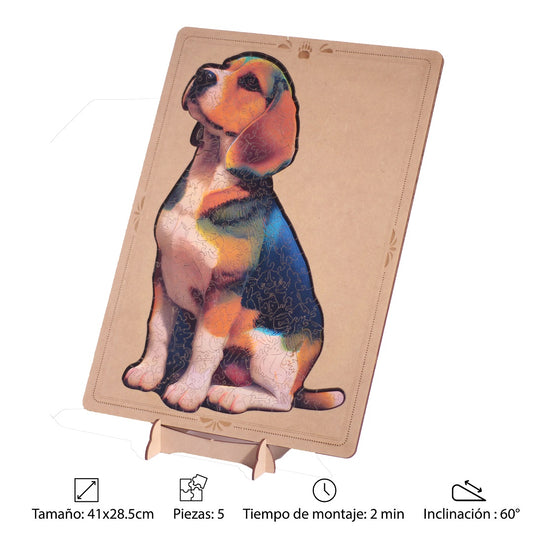 MARCO BEAGLE (No incluye rompecabezas)