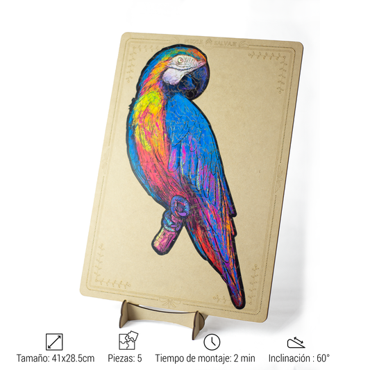 MARCO GUACAMAYO (No incluye rompecabezas)
