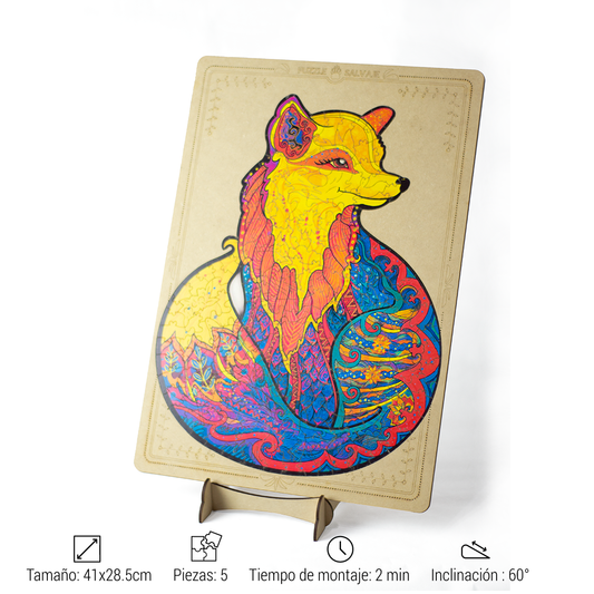 MARCO DE ZORRO (No incluye rompecabezas)