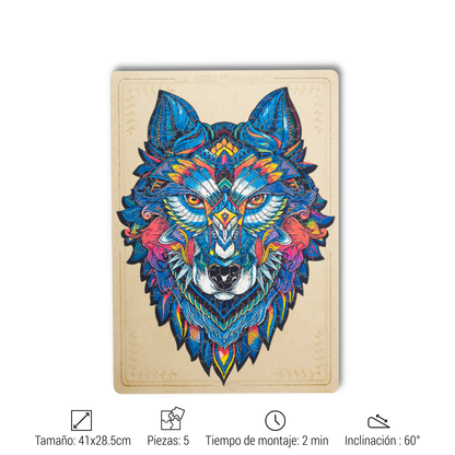 MARCO LOBO (No incluye rompecabezas)